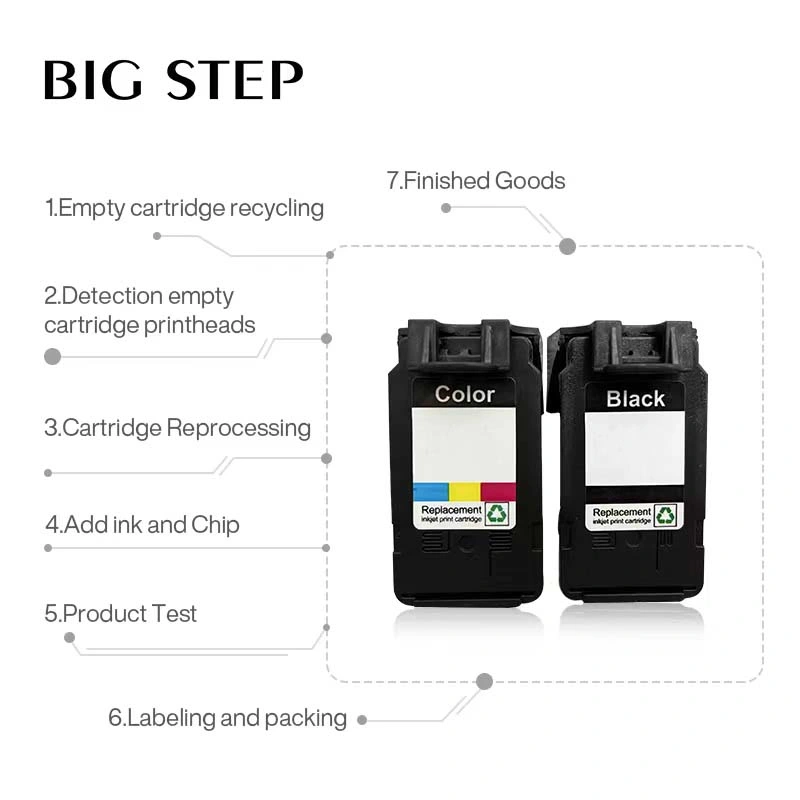 Compatible Ink Cartridge Pg240 Cl241 Black Color for Canon Printer